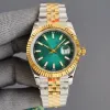 Herrens automatiska sportmaskiner av högkvalitativ Sports Machinery Watch 36/41mm rostfritt stål upplyst med Diamond Waterproof Watch Sapphire Business Classic Women Watch RoleJ