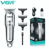 Hårtrimmer VGR Hårklippmaskin Electric Hair Clipper Professional Haircut Machine Mini Barber Rechargeble Hair Trimmer For Men V-071 230419