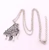 Pendant Necklaces Arrival Antique Sliver Plated PIANO Link Chain Necklace