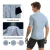 Cycling Jersey stelt X-Tiger Men's Cycling Jersey Set gradient series Breathable Shirt3d Cushion Shorts Gevotte broek/Bib korte fiets Set 230420