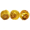 Gift Wrap 400pcs Package Tinfoil Chocolate Packaging Paper Gold Gilding Flake Packing Sheets Lolly