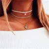 Hanger kettingen zeer mooie drie-in-één ketting sieraden complete parels mousserende kristallen heilige vakantie cadeau van keuze