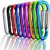 5 PCSCarabiners 20pcs Mini Mosquetón Llavero Aleación de aluminio Resorte Enlace Clip Hebilla Llavero Escalada Mosquetón Deportes al aire libre Camping Herramienta P230420