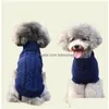 Hondenkleding Warme hondenkleding Winter Gebreide kleding voor kleine middelgrote puppy's Huisdier Truibenodigdheden Drop Delivery Huis Tuin Dierbenodigdheden Dhr8O