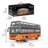 Transformation Toys Robots RC Bus 1 30 Zdalne sterowanie City Express High Speed ​​Tour Model 27 MHz Radio Controlowane maszyny dla dzieci 231118