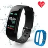 Bracelet intelligent étanche podomètre tensiomètre montre de santé fréquence cardiaque Bluetooth montre Bracelet Fitness Tracker