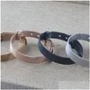 Cuff Zmzy Adjustable Belt Buckle Chain Charm Bracelet Women Men Mesh Net Bracelets Bangles Gold Sier Color Stainless Steel Jewel284E Dhao9