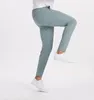 Pantalon de costume extensible pour hommes, taille haute, poche arrière ouverte, combinaison chaussettes d'été en soie glacée, Simple, lisse, élastique, sport décontracté