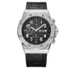 Baogela Men's Chronograph Quartz يشاهد جديدًا للرياضات الرياضية غير الرسمية معصمًا عرضًا من الجلد