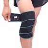 Knie-pads Elastische nylon onder druk staande riemen gewichtheffen anti-slip kussenbanden ondersteuning wrap brace