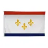 New Orleans Flagg högkvalitativ 3x5 ft State Banner 90x150cm Festival Party Gift 100d Polyester Inomhus utomhustryckta flaggor och Ban4284962