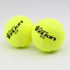 Tennis Balls 12pcsLot High Quality Elasticity Tennis Ball for Training Sport Rubber Woolen Tennis Balls for tennis practice with free Bag 230419
