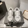 Designer sapatos mulher tênis estrela tênis fora escritório sneaker luxo canal sapato homens mulheres treinadores esportes sapato casual tênis novo treinador com caixa