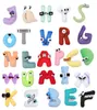 幼児のパーティーはアルファベットのぬいぐるみアニメ人形kawaii 26英語の文字ぬいぐるみのおもちゃの子供悟りぬいぐるみ人形gift3865665