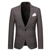 Herrenanzüge Blazer Luxus Männer Slim Fit Karoanzug Geschäftsbüro Formal 2-teiliges Set Hose Lässig Hochzeit Sozial Smoking Kleid Homme 231120