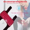 Masajeadores de piernas Rodilla LED Terapia de luz roja Almohadilla Manta infrarroja para alivio del dolor Relajación corporal Dispositivo portátil de uso doméstico 231118