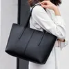 Fashion Tote Bag Simple Handbag PU Large Capacity Outdoor Women's Bag