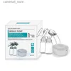 Göğüs Pumpaları Yeni Taşınabilir Elektrikli Göğüs Pompası Sessiz Eller Serbest Yenidoğan Konforlu Süt Extractor Otomatik Mütteci BPA Ücretsiz Emzirme Q231120