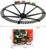 ElectricRC Track Christmas Train Toy 2389 Ferrovia elettrica intorno all'albero con luci e musica Regali di Natale per bambini 230419