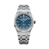 Audemar Pigue Watch Automatisk mekanisk rörelse Män armbandsur 37mm Steel Blue Dial With Diamond Bezel 15451st ZZ.1256S WN-H4RB