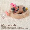 Dolls Pig Toy Set Mini Silicone Piglet Accessory Soft Lifelike Cute Reborn born Animal Doll Gift For Kids 231120