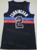 فريق كرة السلة CADE Cunningham Jersey 2 MAN CITY JADEN IVEY 23 GRANT HILL 33 حصل على التطريز والخياطة الأخضر الأسود الأحمر الأزرق الجودة الجودة للبيع
