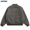 Giacche da uomo HISTREX MA1 Parka Uomo Giacca invernale spessa Techwear Cappotto da pilota caldo Tattiche Abbigliamento da lavoro Parka Cappotto imbottito Capispalla 231118