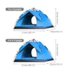 Tentes et abris Tente extérieure pour la pêche d'hiver Voyage Tente de camping pour 2-4 personnes Tentes de plage pour équipement de camping léger Grand espace