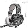 Mobiltelefonörlurar K5 Gaming Headset Wired Headset Professional Wired Gaming -hörlurar med mikrofon för dator PC -spel HEADSET GENTER YQ231120