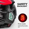 VICTGOAL Casque de vélo VICTGOAL Lumières LED Visières pour hommes Femmes Respirant Ultralight Sport Casque de vélo VTT Mountain Road Casque de vélo P230419