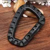 5 PCS Outdoor Plastic Carabiners Hanging Buckle Hook Keychain Bushcraft Survival Tool Camping HikingOutdoor Tools sports entertainment