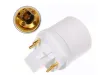 4 pins G24Q male to E26 female GX24Q-1 GX24Q-2 GX24Q-3 4 pins GX24 to E27 adapter GX24 to E26 lamp holder converter LLFA