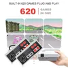 NES620 Game Console Mini Double Classic Nostalgia Connected TV Красная и белая машина встроенная машина 620 Game Home Game Machine