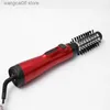 Hair Curlers Straighteners New multi-functional hair dryer rotating curly hair comb 2-in-1 hot air comb detachable hair dryer T231120