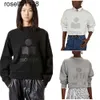 2023ss Isabel Marant Designer Sweat-shirt Marque de mode Sweat à capuche classique Lettre imprimée Pull en coton Terry Femmes Vêtements Hommes Sweat à capuche