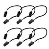 Ball Caps 6Pcs Hat Clip Anti-lost Retainer Strap Windproof Clips Shirt Cord Rope For Outdoor Sports