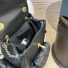 French Multi Pocket Serial Number Women Designer Backpack High Quality Luxury Channel Leather Fashion Shoulders Bag Handbags Famous Double Letter Satchel Handbag