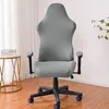 Stolen täcker 4st -spel med Armrest Spandex Splicover Office Seat Cover för datorfåtöljskydd Cadeira Gamer 230419