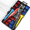 Pinza Strumenti per spelafili Set Multitool KWS 302 Tagliaspelafili automatico Crimpatura cavi Riparazione elettricista 230419