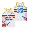 Moive Basketball 15 Yosemite Sam Jerseys Mans College Retro Pure Cotton for Sportファン大学