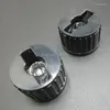 50PCS 1W 3W 5W 20mmストライプ光学LEDレンズホワイト/ブラックホルダー角度5 10 25 30 45 60度電球用DIY