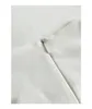 2023 Yaz Beyaz Düz Renk Boncuklu Elbise Kolsuz Yuvarlak Boyun Taklidi Midi Günlük Elbiseler Y3A207430