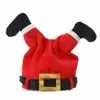 Beanie Skull Caps ممتعة محاكاة ساخرة للمزحة الكهربائية للكريسماس ، هدية هدية دمية أغاني أغاني سانتا سانتس سانتا للأطفال البالغين في الأسهم 231118