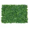 Faux blommor grönare 40x60 cm faux grönska konstgjorda gröna växter gräsmattor matta för hem trädgård vägg landsca grönska plast gräsmatta d dhqps