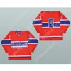 НОВАЯ ХОККЕЙНАЯ ТРИКОТАЖА NOVA SCOTIA VOYAGEURS 8 с прострочкой сверху S-M-L-XL-XXL-3XL-4XL-5XL-6XL