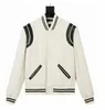 Дизайнерская мужская куртка Модная куртка-кардиган Лоскутная куртка с капюшоном High Street Мужская и женская уличная классическая бейсбольная одежда Saint Hip-hop Parka Ysls 6033