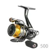 Lekka gra Ultra-Light Spinning Rishining Reel FS 500 800 1000 4 kg drag moc 9+1 5.2: 1 Finesse Finesse Płytka szpula kołowrotka łowienia kołowrotka łowiska 1000 Spinning