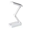 Zonne -en USB Twee ladingsdesklamp, 3 dimbare lichtkleur, opvouwbare 24 -LEG Touch Sensor Dimable tafellamp binnenleesverlichting, leeslampen bij het bed