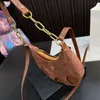 Famoso designer classico LE 5A7 Borsa a tracolla Borsa a tracolla a mezzaluna da donna di marca francese Borsa a tracolla a mezzaluna da donna in vera pelle di qualità 8A Borse da donna Hobo sotto le ascelle