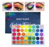 Beauty Glazed Professional 39 couleurs maquillage mat métallique Flash fard à paupières Palette Ultra couleur couleur vive et lumineuse fard à paupières2993311